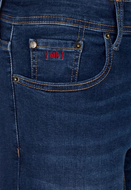 6th SENSE Nevada Straight Jean - Denim - Image 3