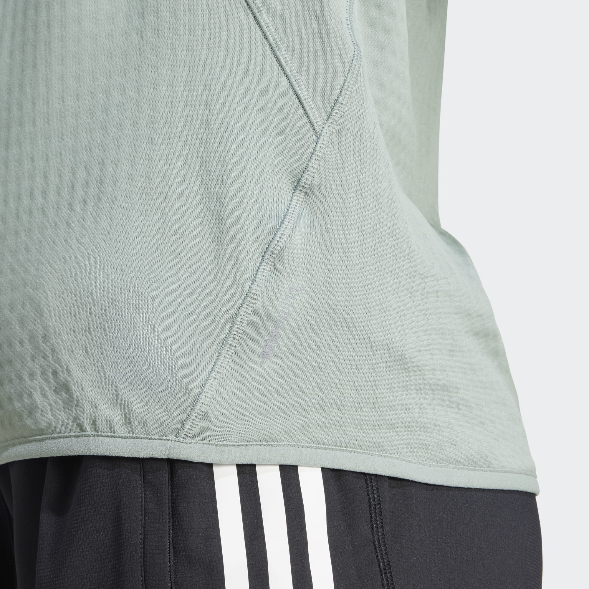 ADIDAS Ultimate Hi Vis Reflective Half Zip Top - Image 4