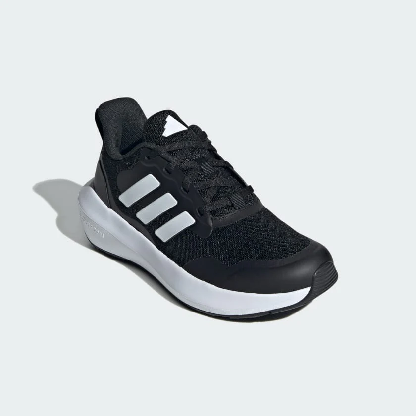 ADIDAS FortaRun 3.0 Kids Shoes - Black/White - Image 2