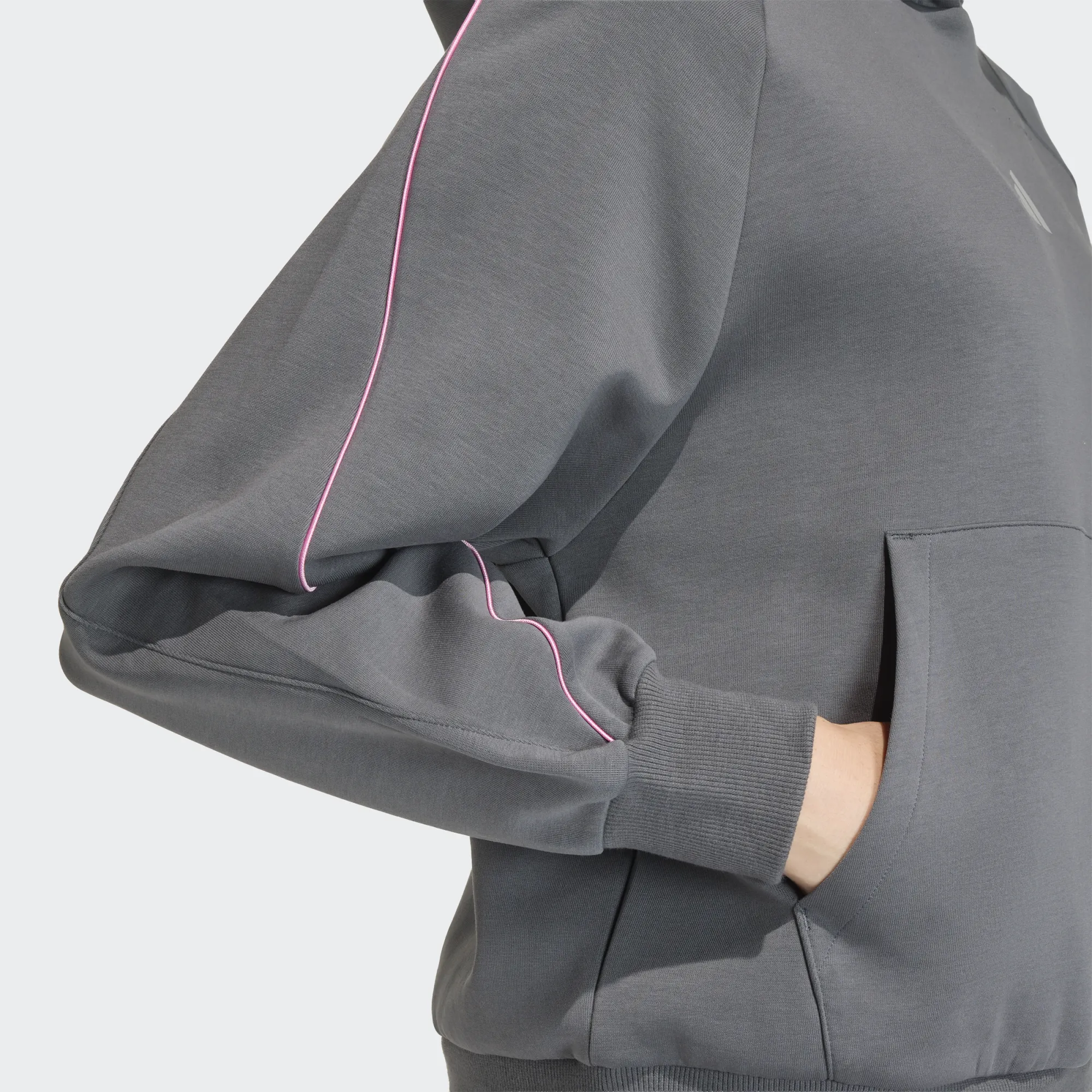ADIDAS Stadium Hoodie - Grey - Image 4