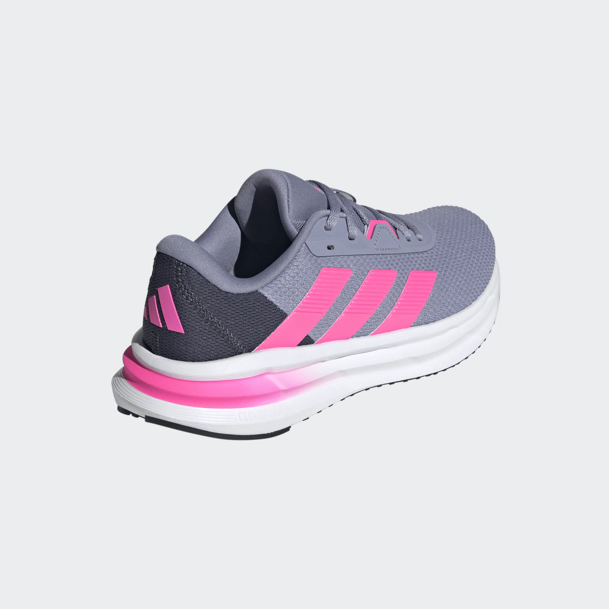 ADIDAS Women's Galaxy 7 Running Shoes - Grey/Pink | JQ2608 - Image 6