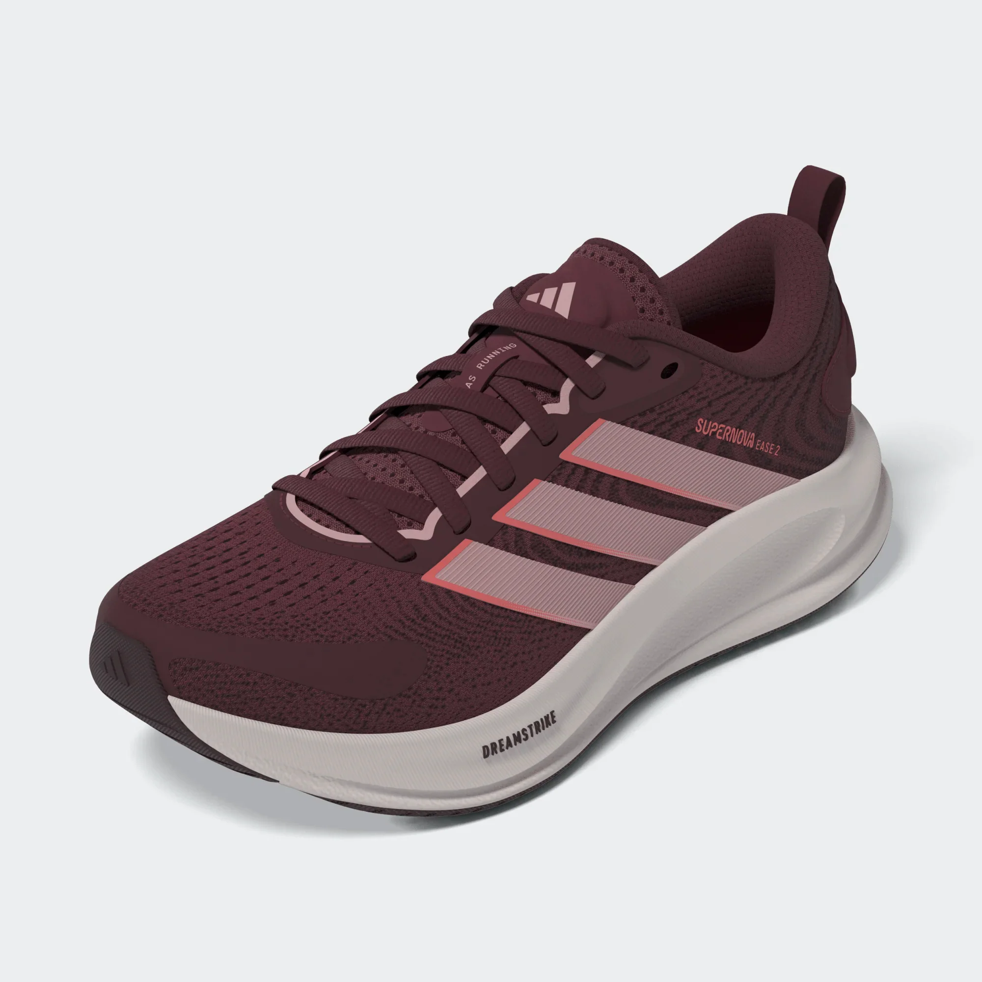ADIDAS Women's Supernova Ease 2 Running Shoes - Maroon - Image 4