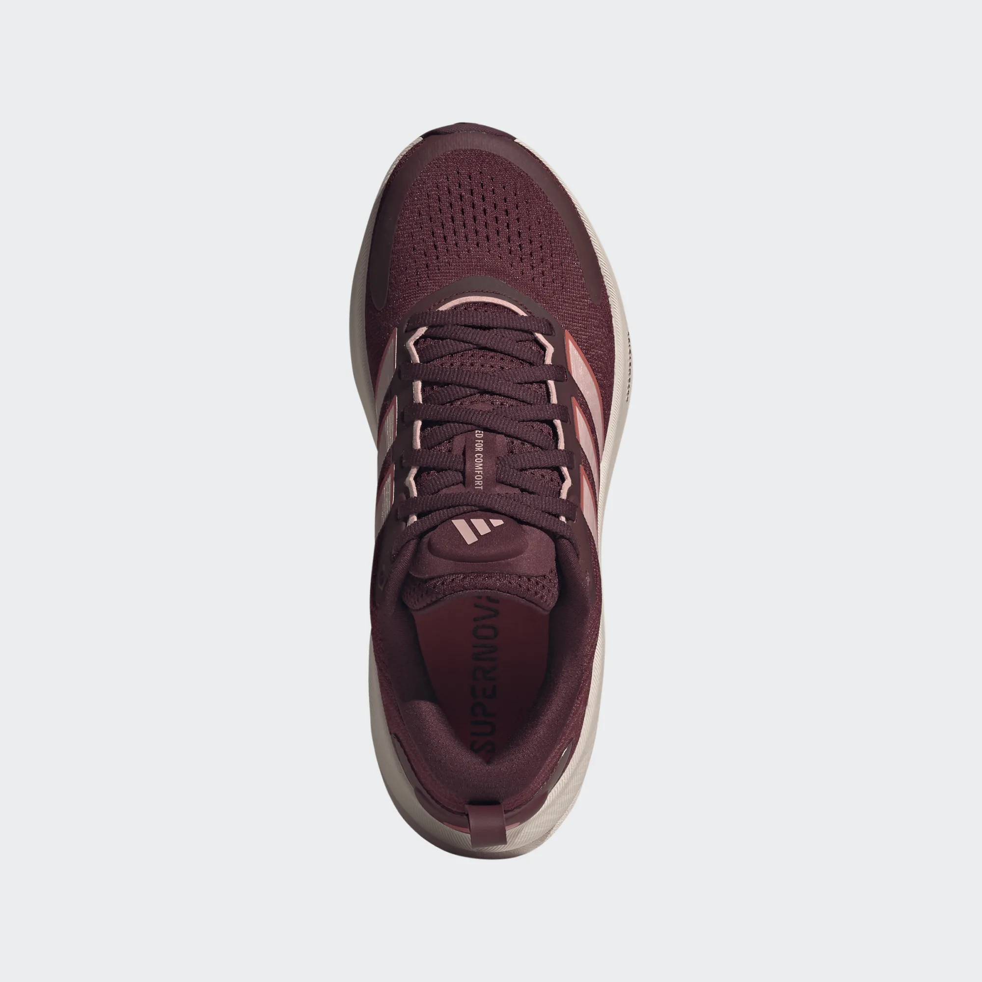 ADIDAS Women's Supernova Ease 2 Running Shoes - Maroon - Image 5