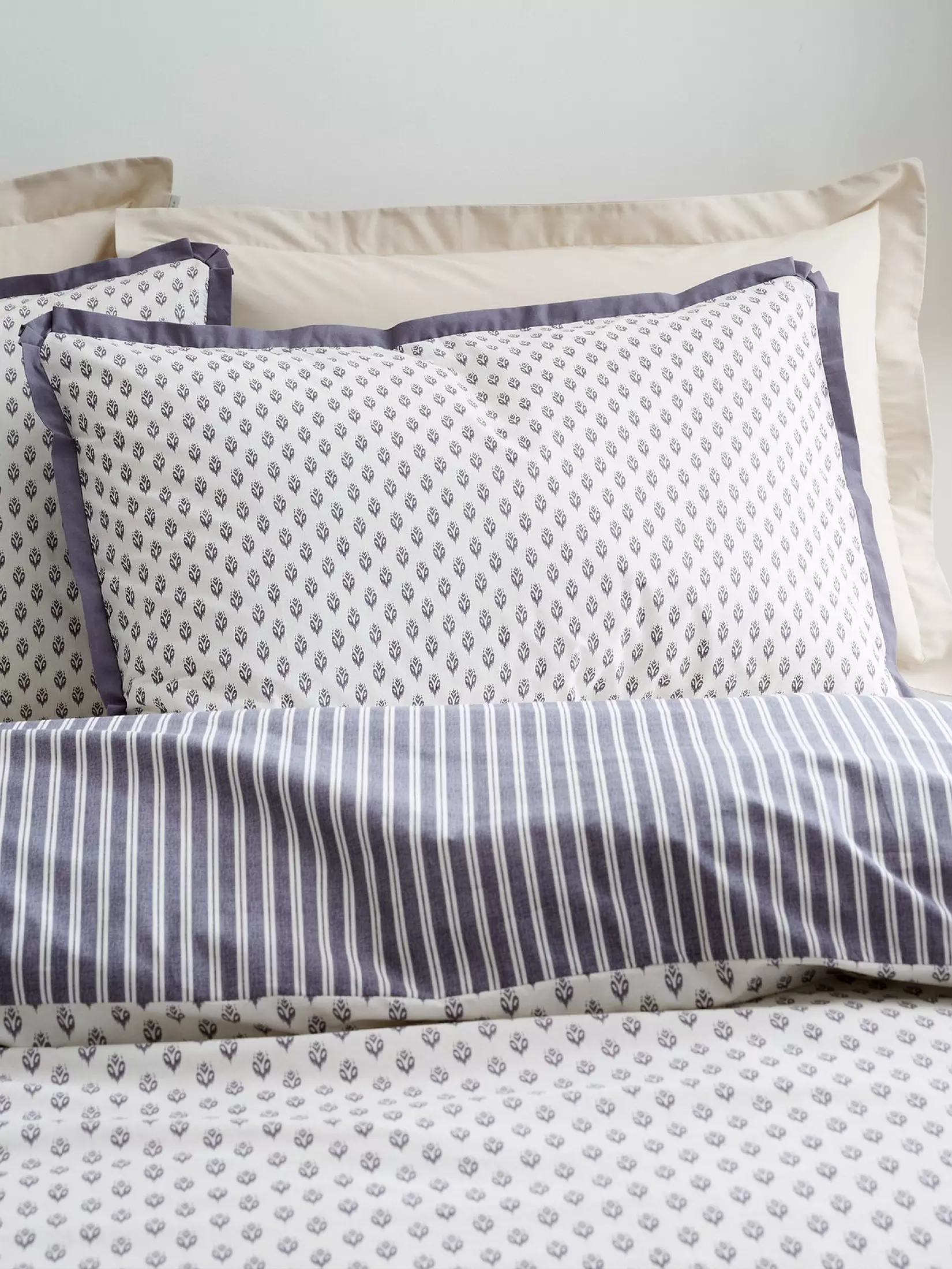 BIANCA Amelie Cotton Duvet Set - Blue - Image 3