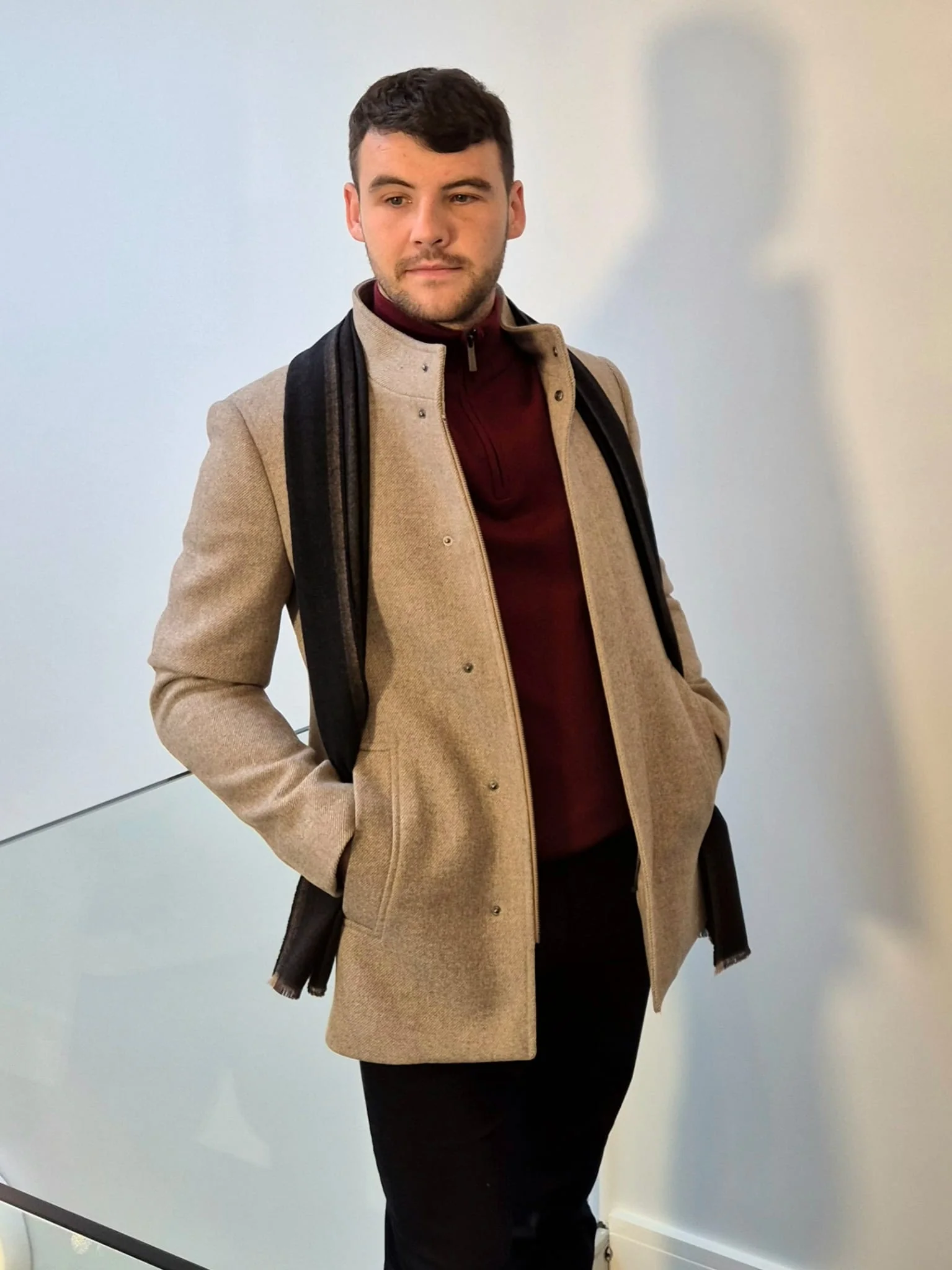 BOWE TAILORING Merrick Over Coat - Tan