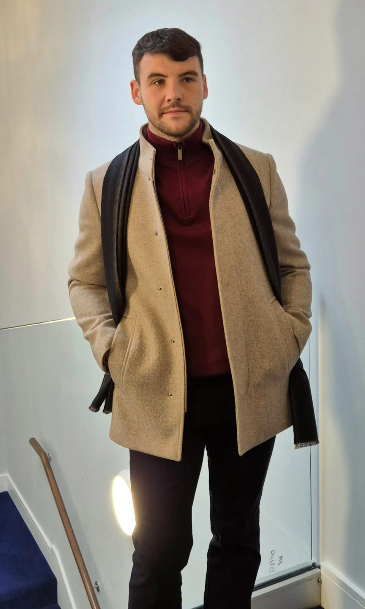 BOWE TAILORING Merrick Over Coat - Tan - Image 2