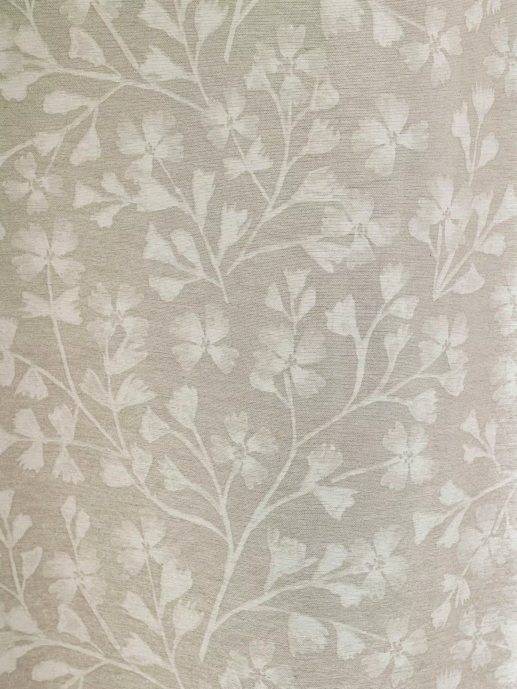 CATHERINE LANSFIELD Brooke Floral Curtains - Natural - Image 4