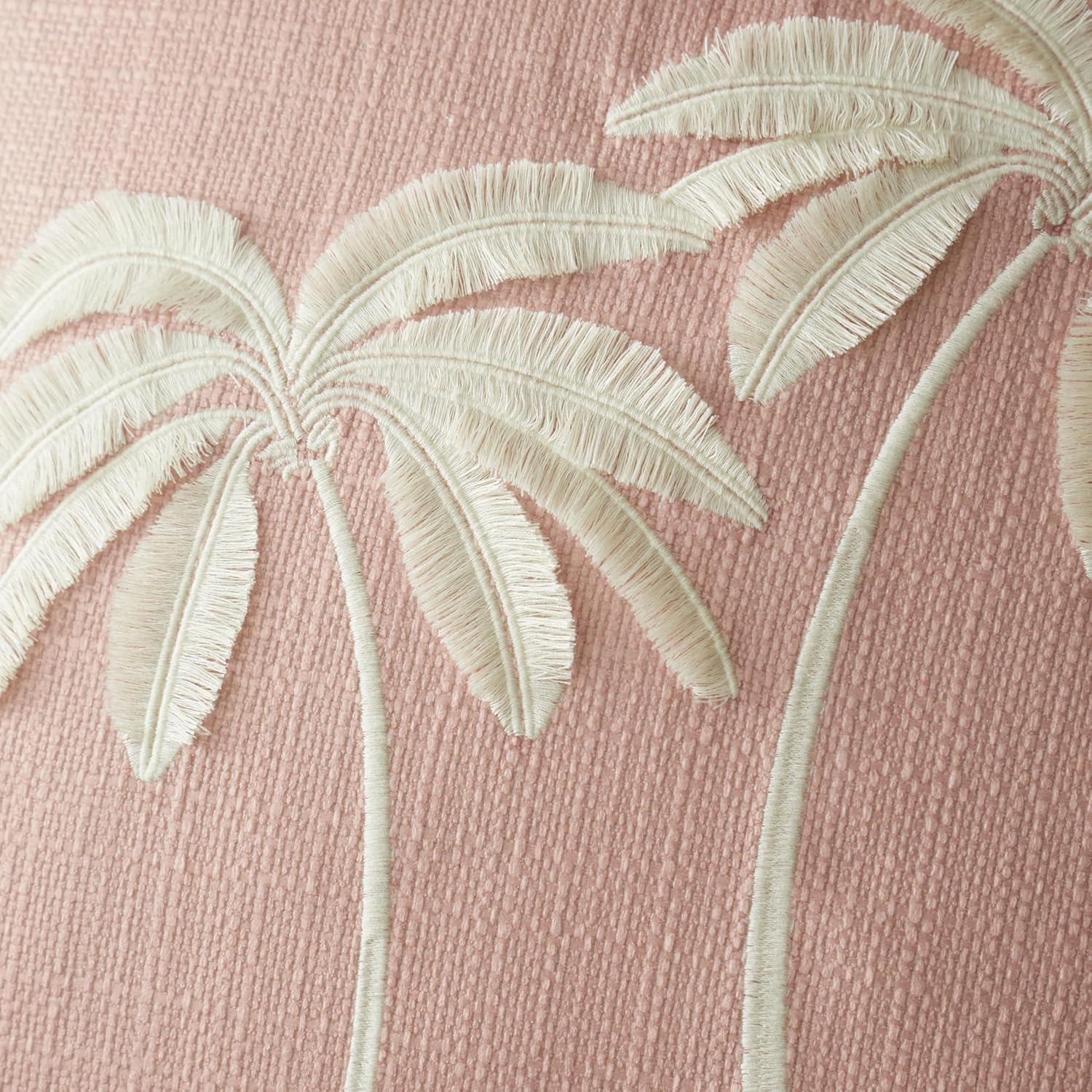 CATHERINE LANSFIELD Paradiso Palm Filled Cushion 45x45cm - Clay - Image 2