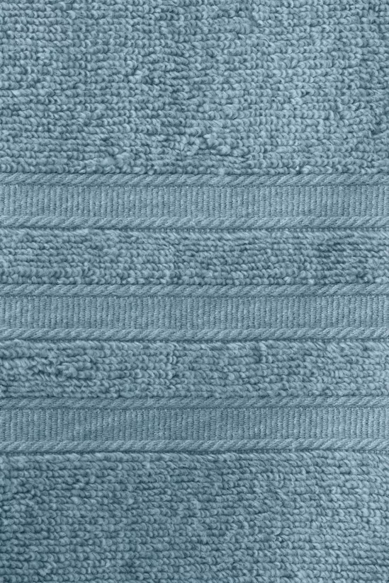 CATHERINE LANSFIELD : Zero Twist Cotton Towel - Blue (Available in 3 Sizes) - Image 4