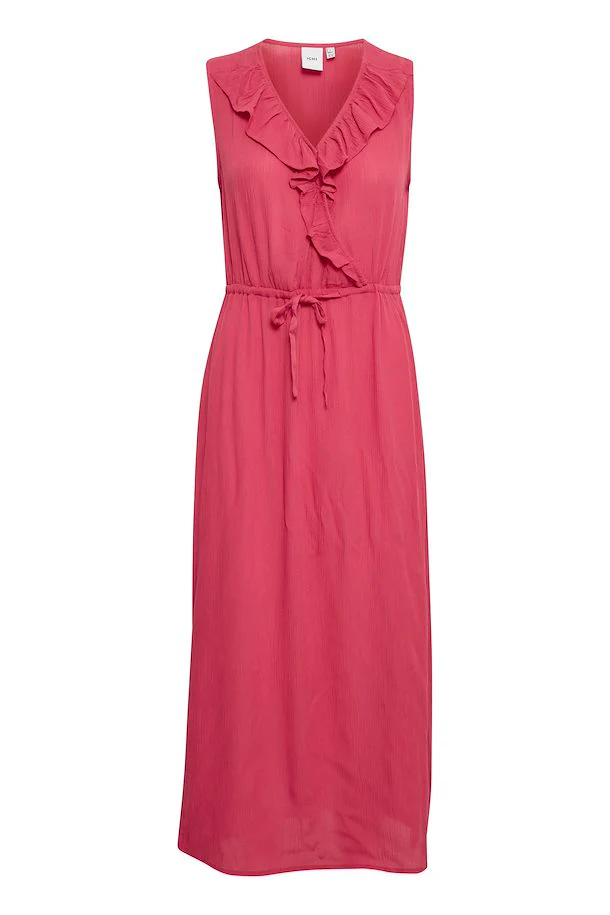 ICHI : Marrakech dress - Pink - Image 4