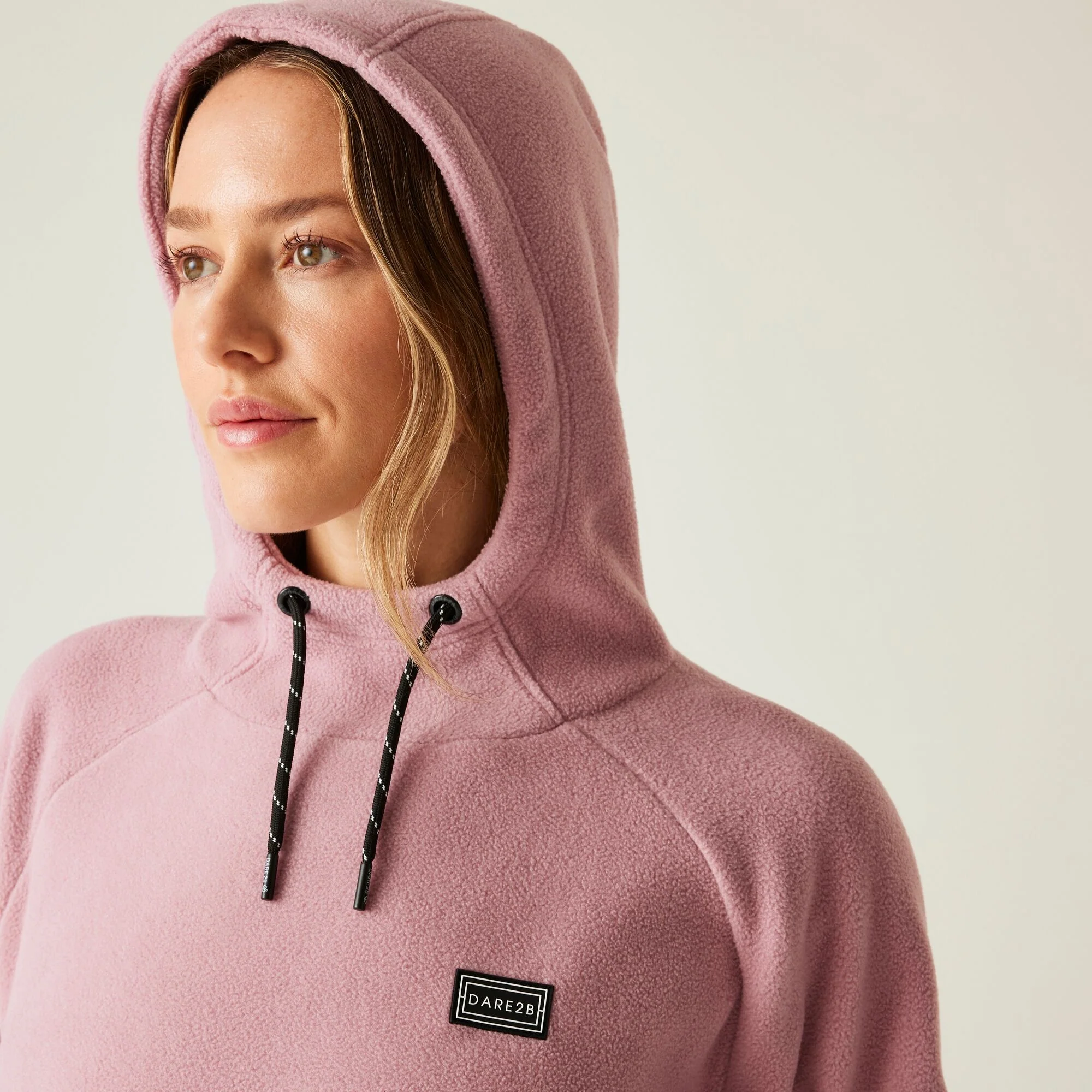 DARE 2B Women's Snowburst Fleece Hoodie - Pink - Image 3