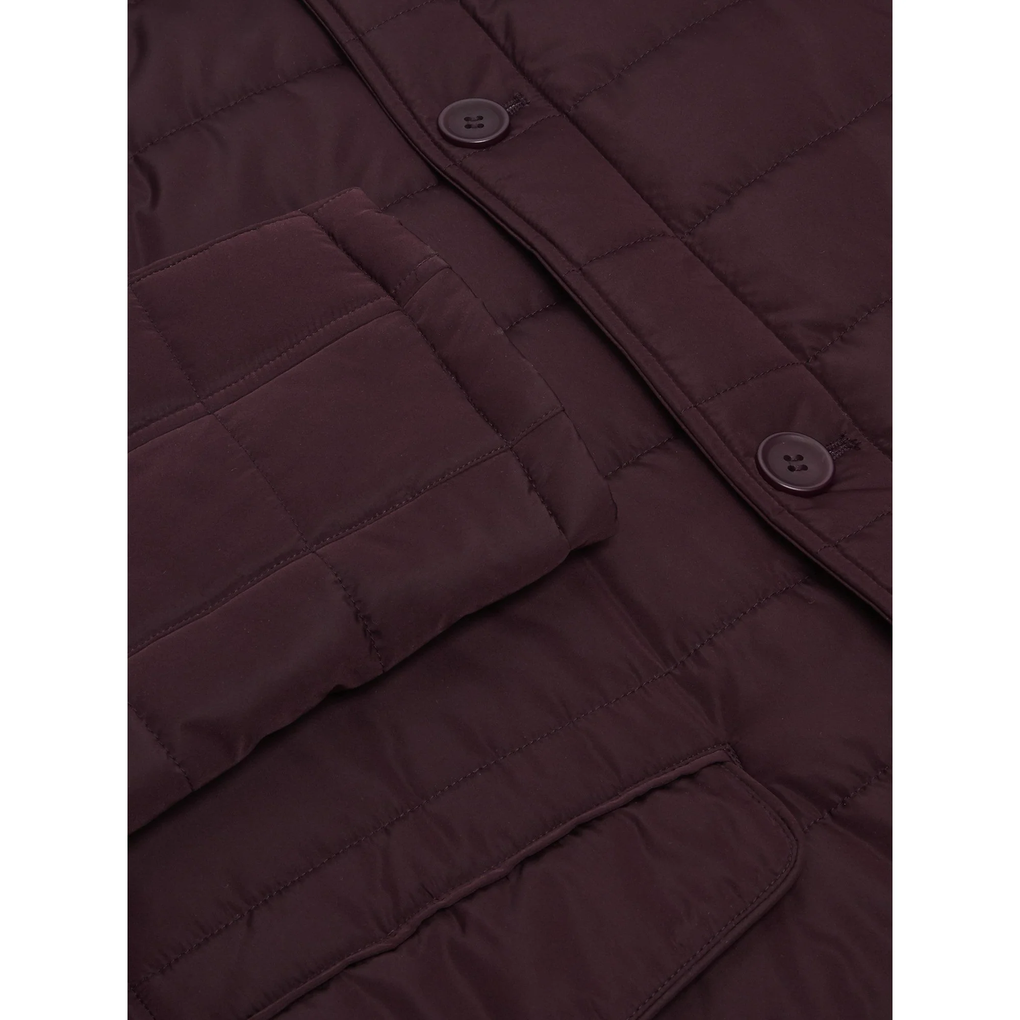DOUGLAS & GRAHAME Dark Red Larson Casual Coat - Image 3