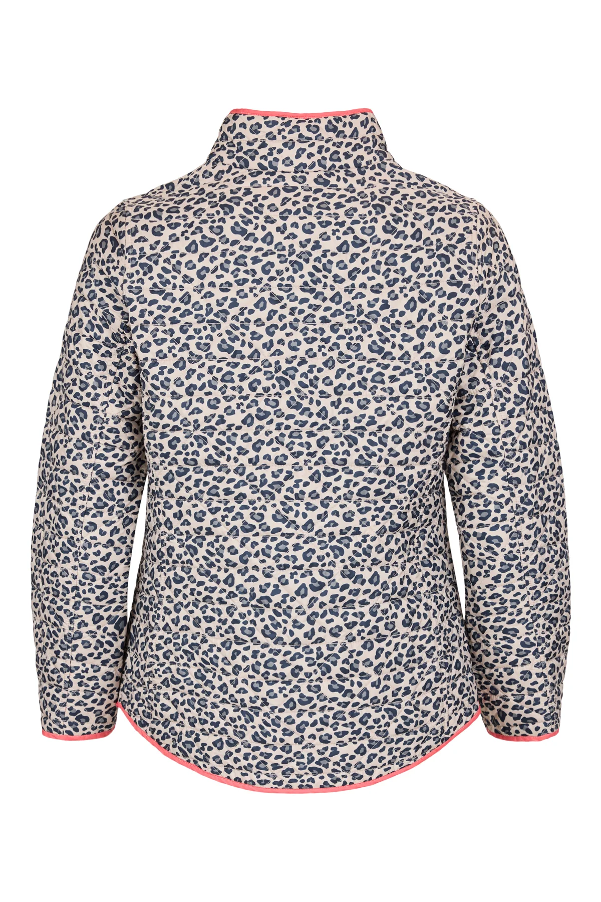 FRANDSEN Reversible Leopard Jacket - Coral - Image 8