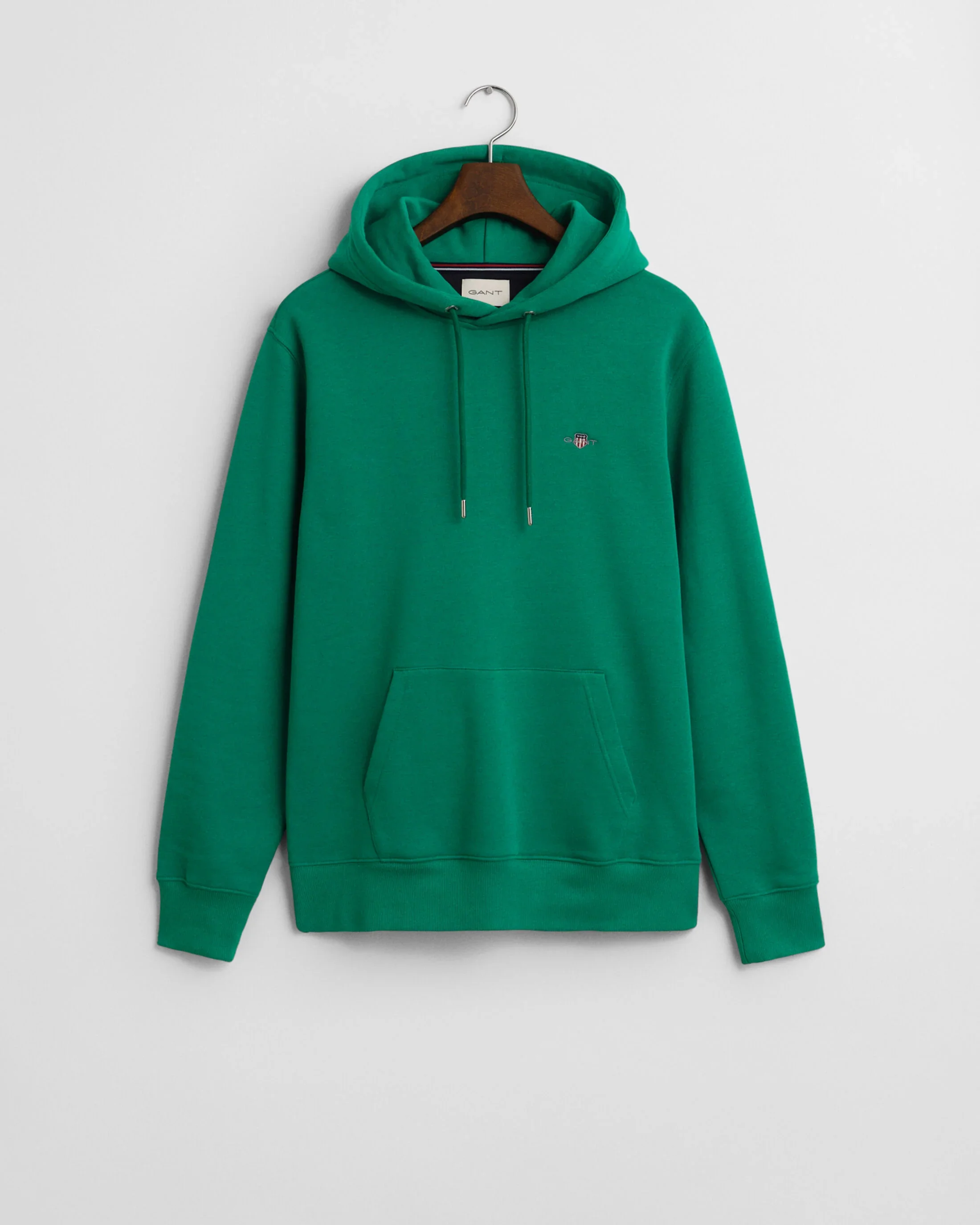 GANT Regular Shield Hoodie - Deep Green - Image 5