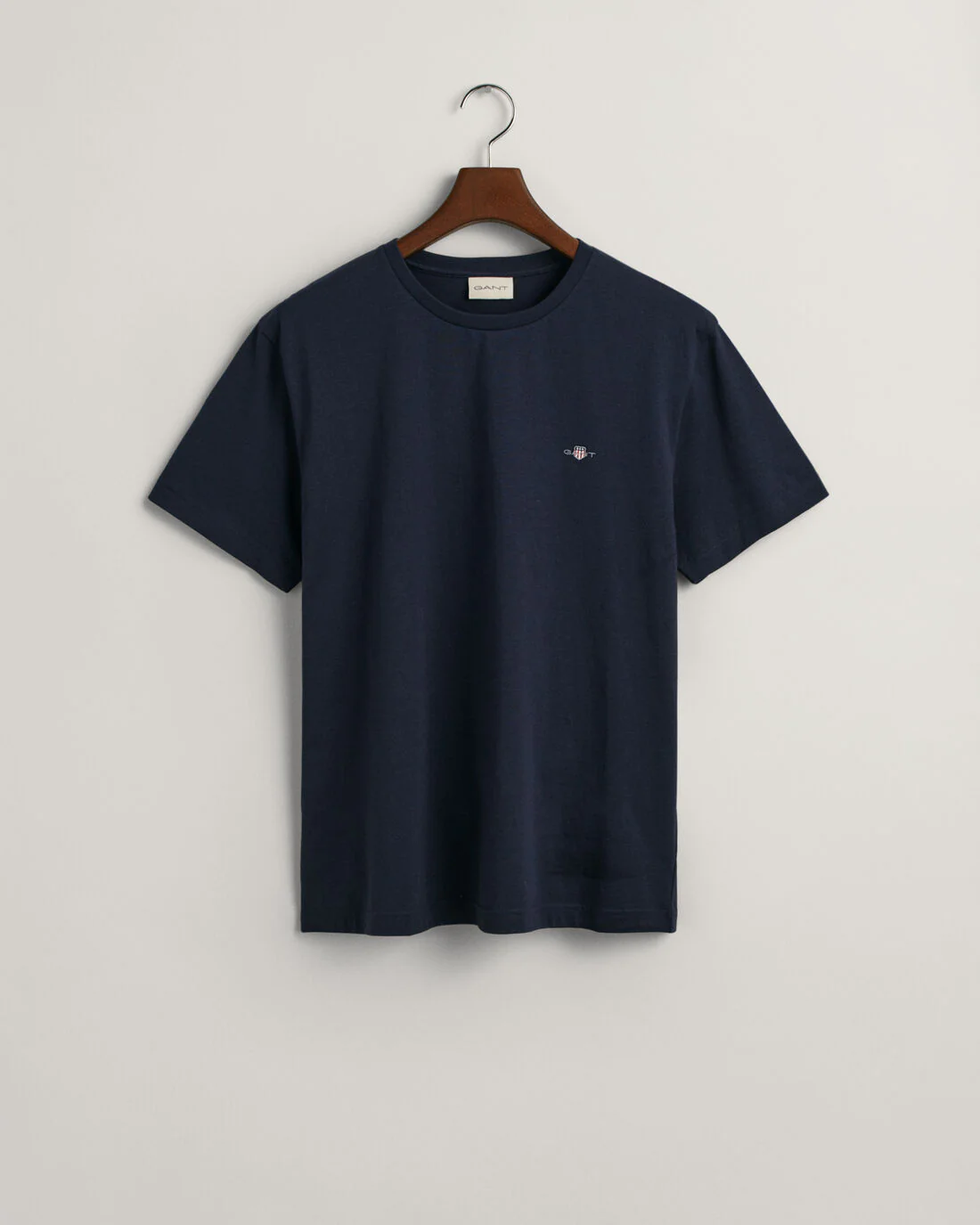 GANT Regular Shield Short Sleeve T-Shirt - Evening Blue - Image 4