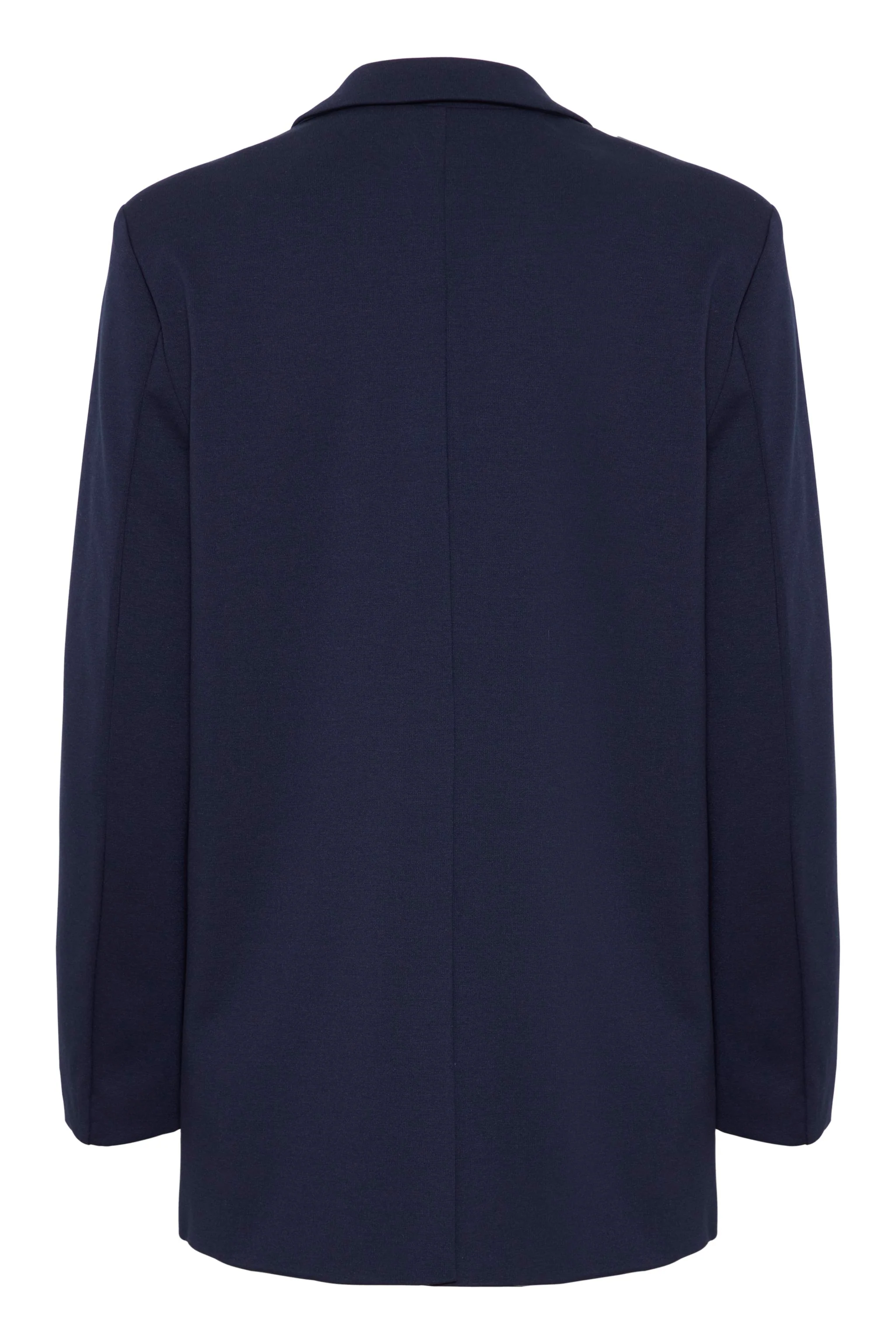ICHI : Kate Oversized Blazer - Navy - Image 2