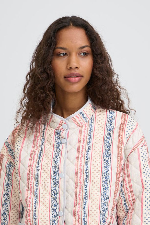 ICHI Livanta Pastel Striped Jacket - Image 3