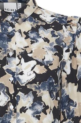 ICHI : Long Sleeve Floral Shirt - Image 2