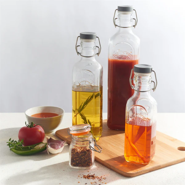KILNER Glass Clip Top Bottle 1 Litre - Image 4