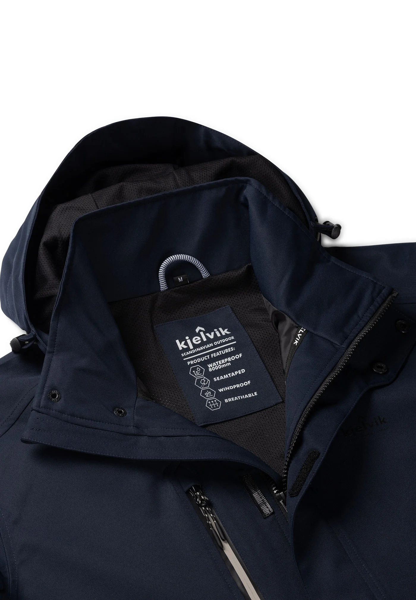 KYELVIK Men's Raoul Waterproof Jacket - Navy - Image 5