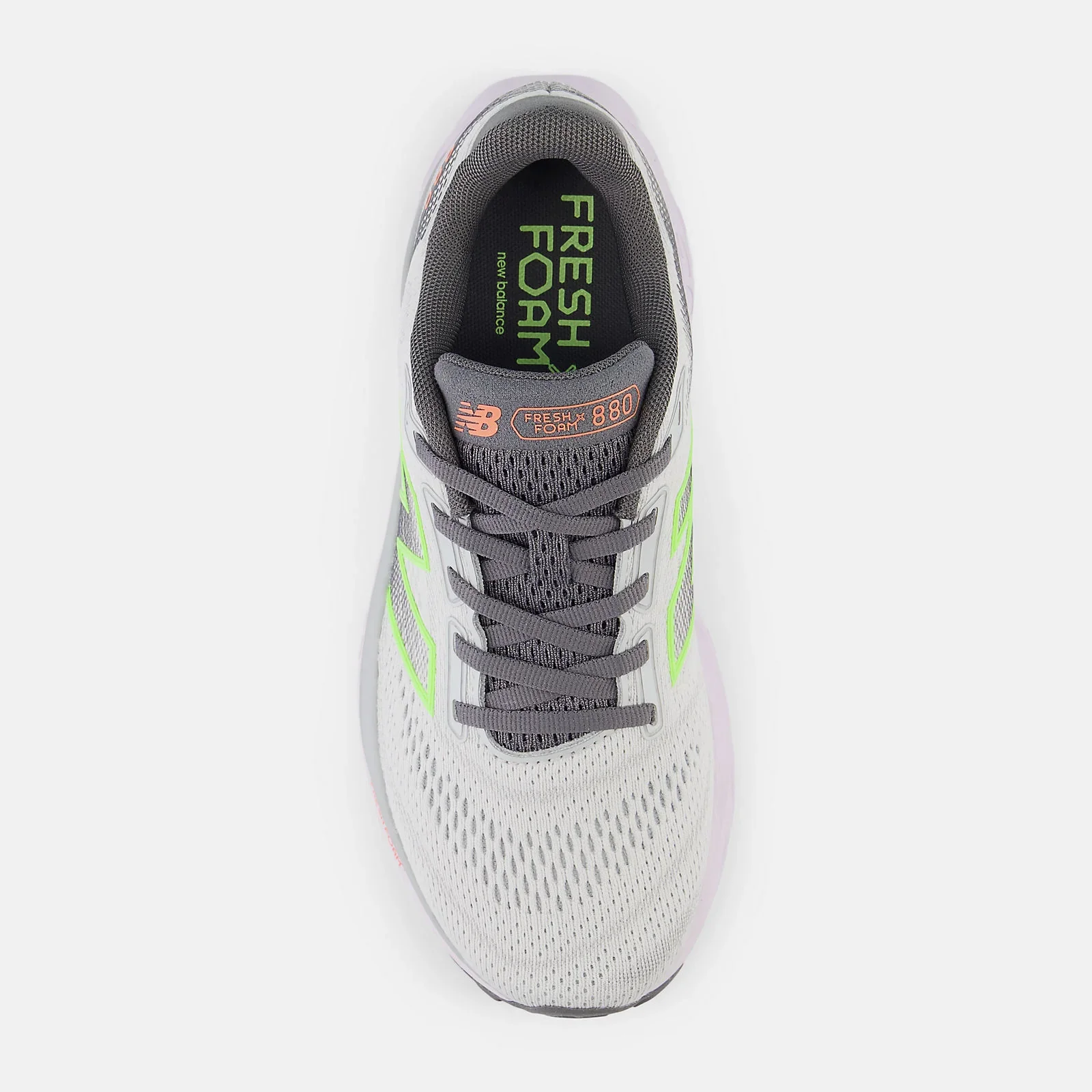 NEW BALANCE Women's 880V14 Running Shoe - Grey/Purple - Image 4