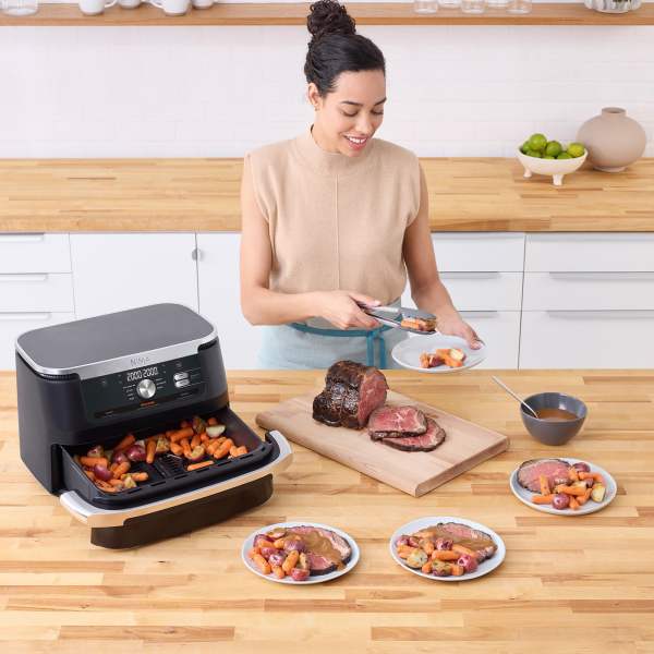 NINJA Foodi FlexDrawer Dual Air Fryer 10.4L AF500UK - Image 4