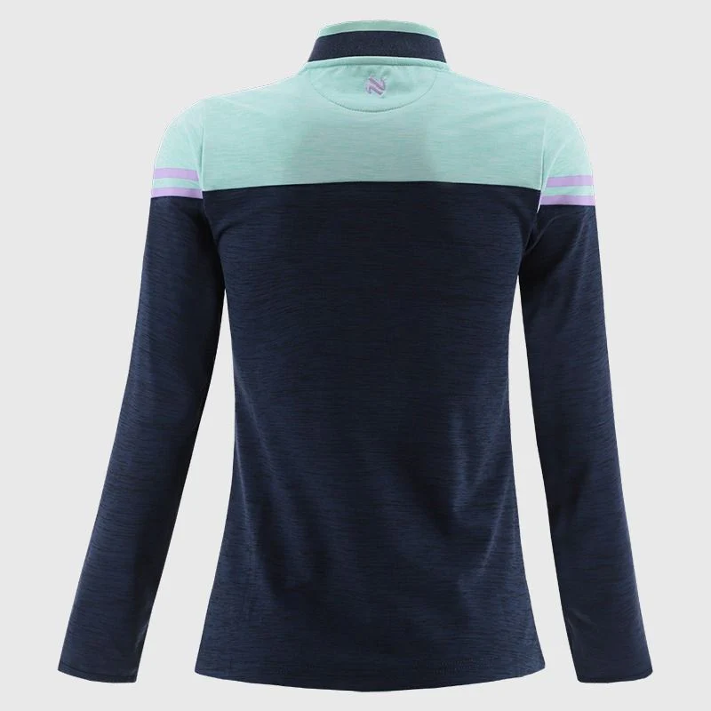 O'NEILLS Donegal GAA Girl's Sedona Half Zip Top - Mint - Image 2