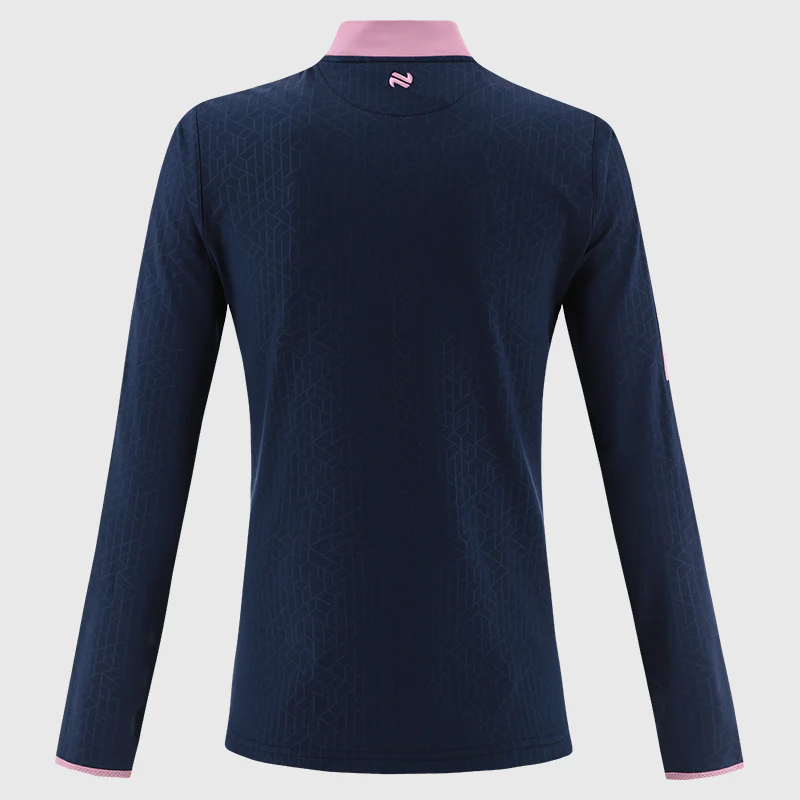 O'NEILLS Women's Donegal GAA Hydra Half Zip Top - Navy - Image 2