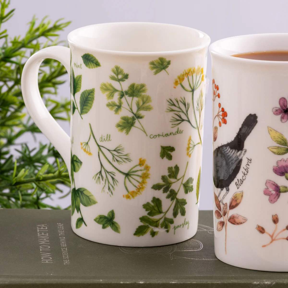 PRICE & KENSINGTON Garden Herbs Dill Mug 300ml - Image 2