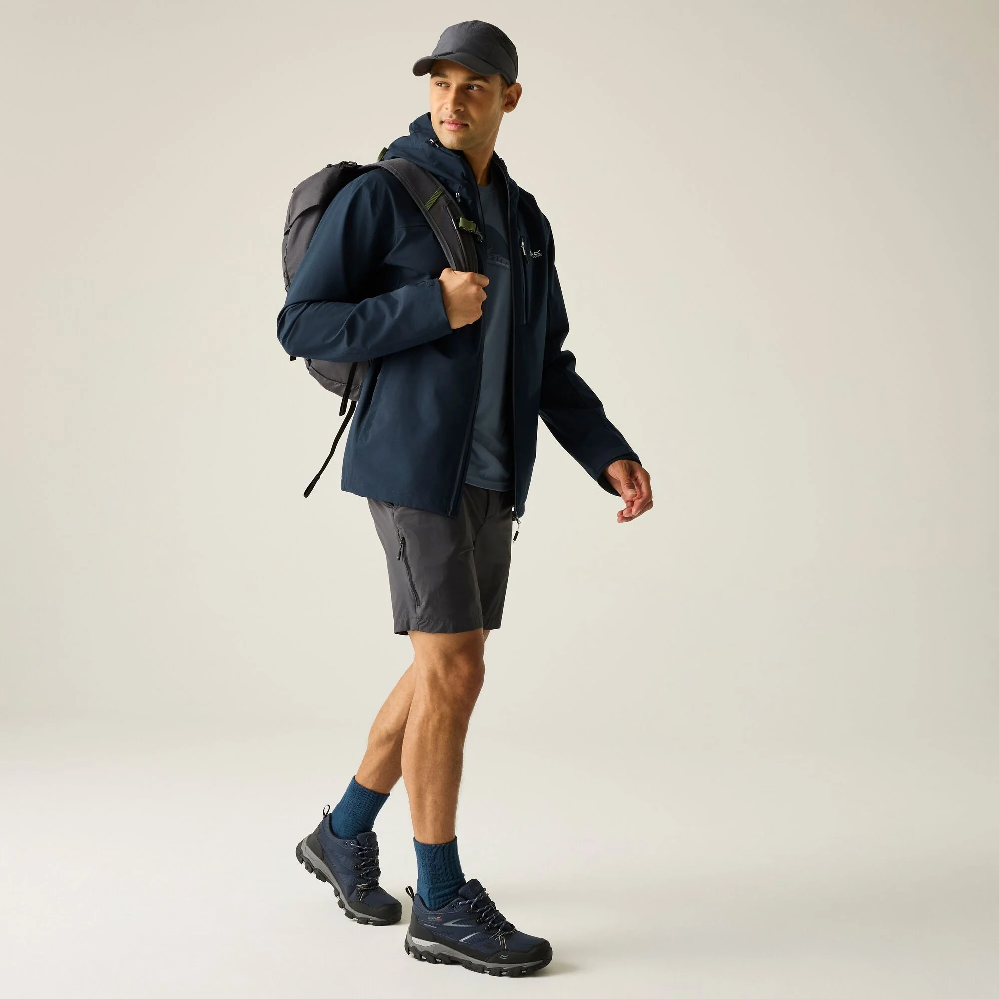 REGATTA Men's Birchdale II Waterproof Jacket - Navy - Image 3