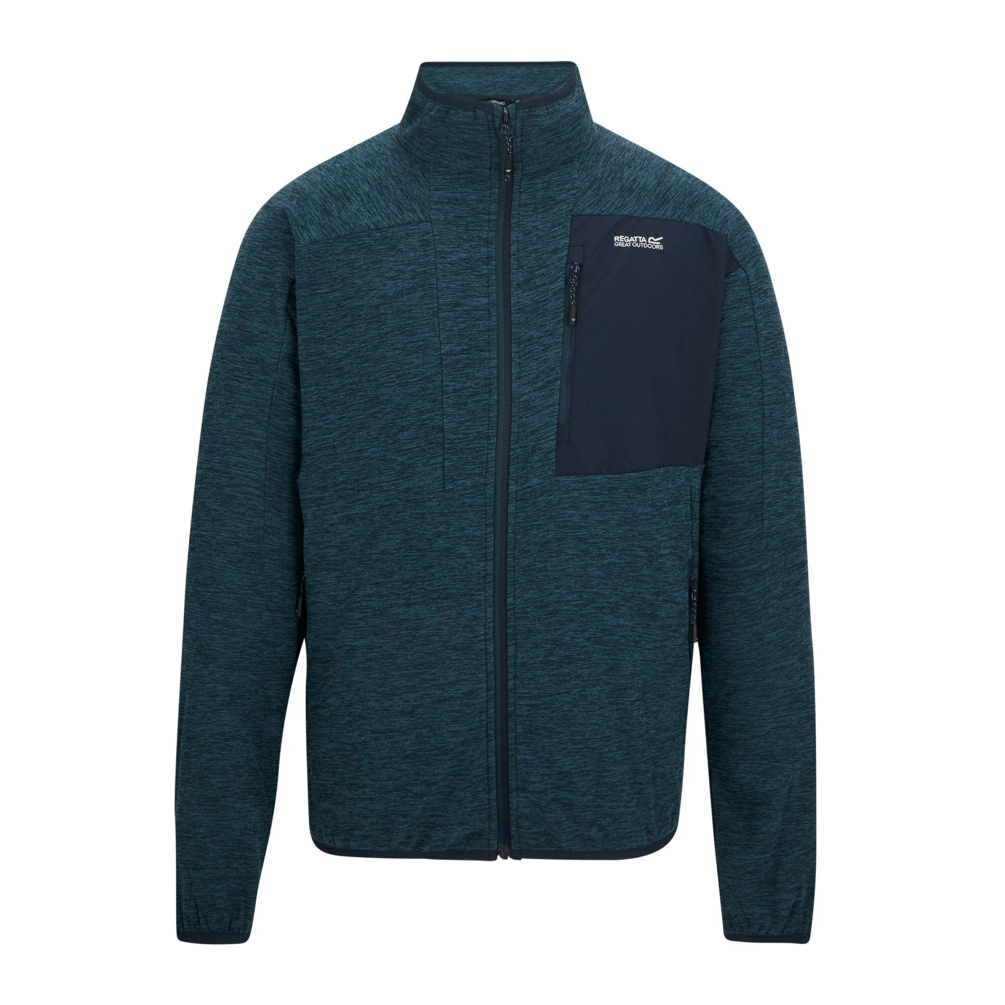 REGATTA Men's Scaris Full Zip Fleece - Blue - Image 5