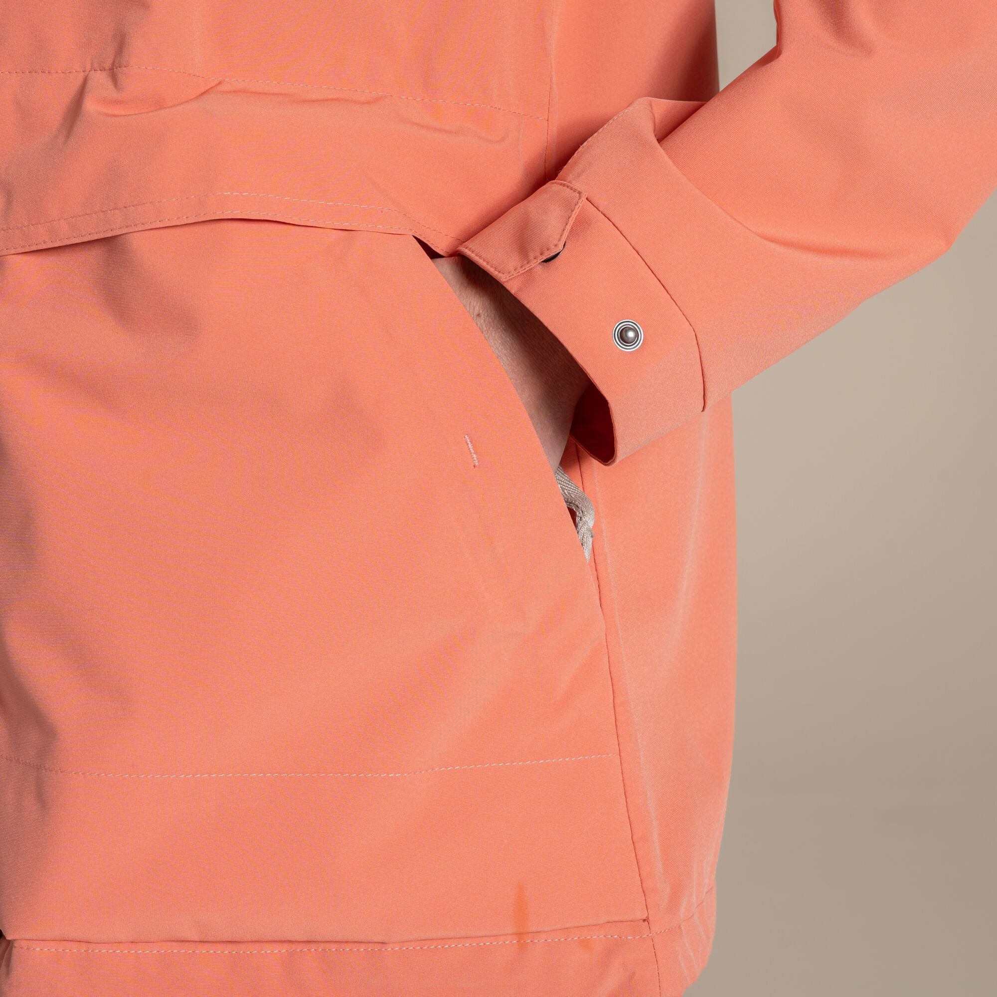 CRAGHOPPERS Women's Cinquefoil Waterproof Jacket - Coral - Image 10