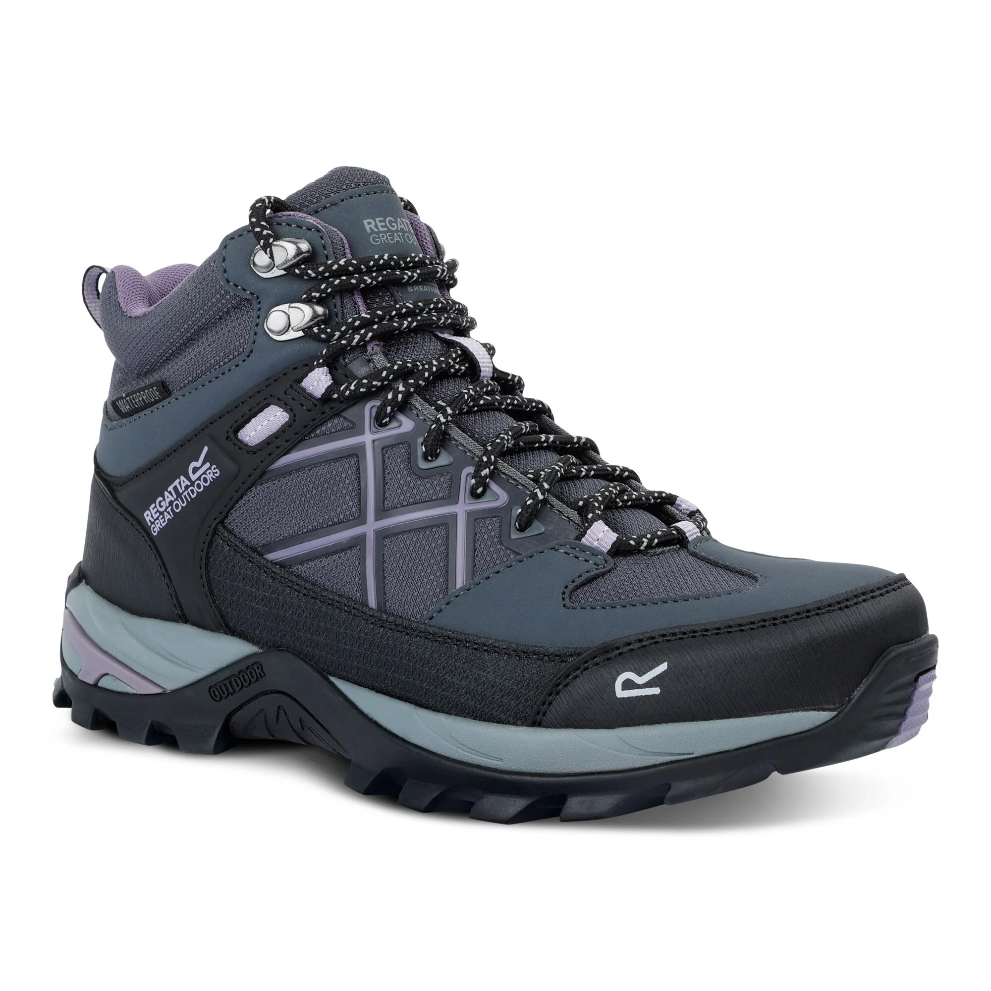 REGATTA Women's Samaris III Walking Boots - Grey - Image 5