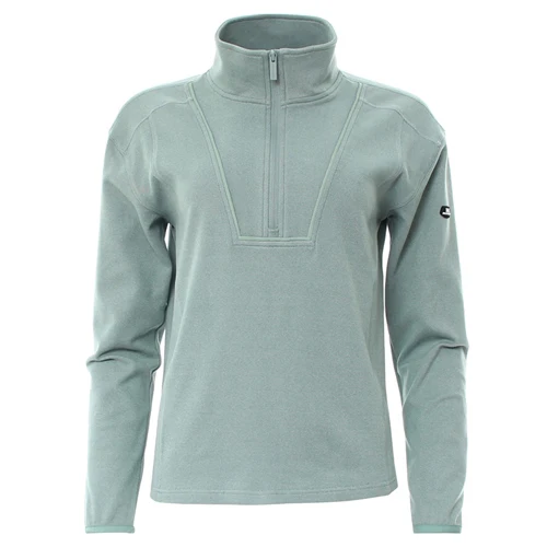 RELAX & RENEW : Tessa Half Zip - Sage - Image 3