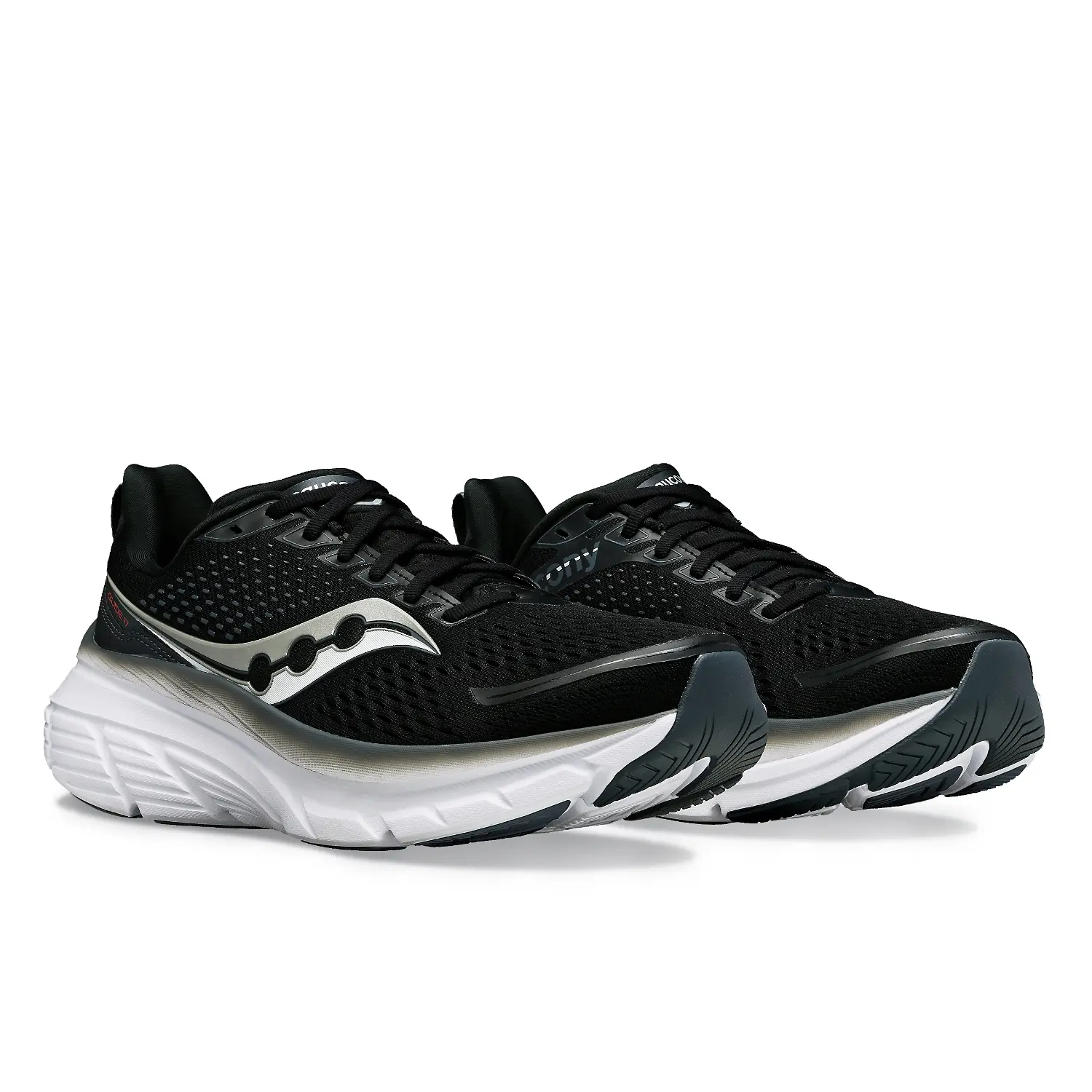 SAUCONY Men's Guide 17 Running Shoes - Black - Image 2