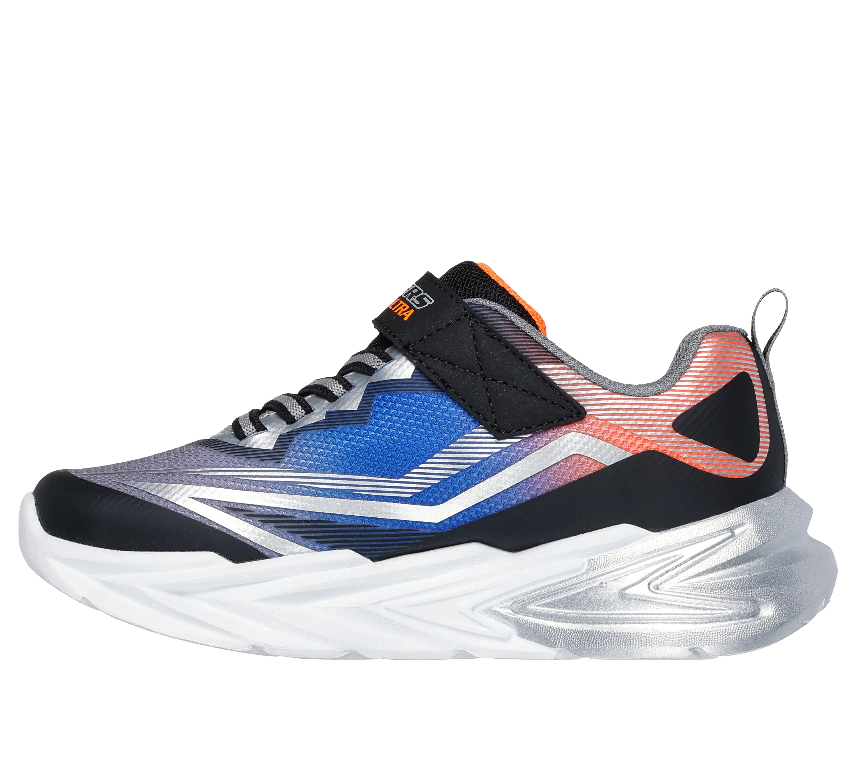 SKECHERS S Lights: Flex-Glow Ultra Boy's Shoes - Black - Image 4