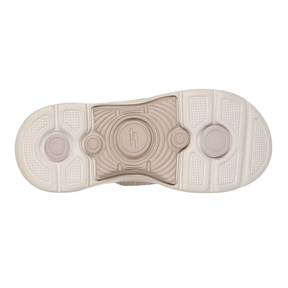 SKECHERS Women's GOwalk Arch Fit 2.0 Slip-on Sandals - Taupe - Image 4