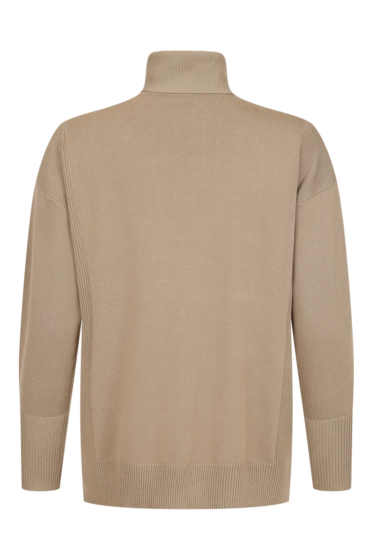 SUNDAY Turtleneck Jumper - Toffee - Image 2