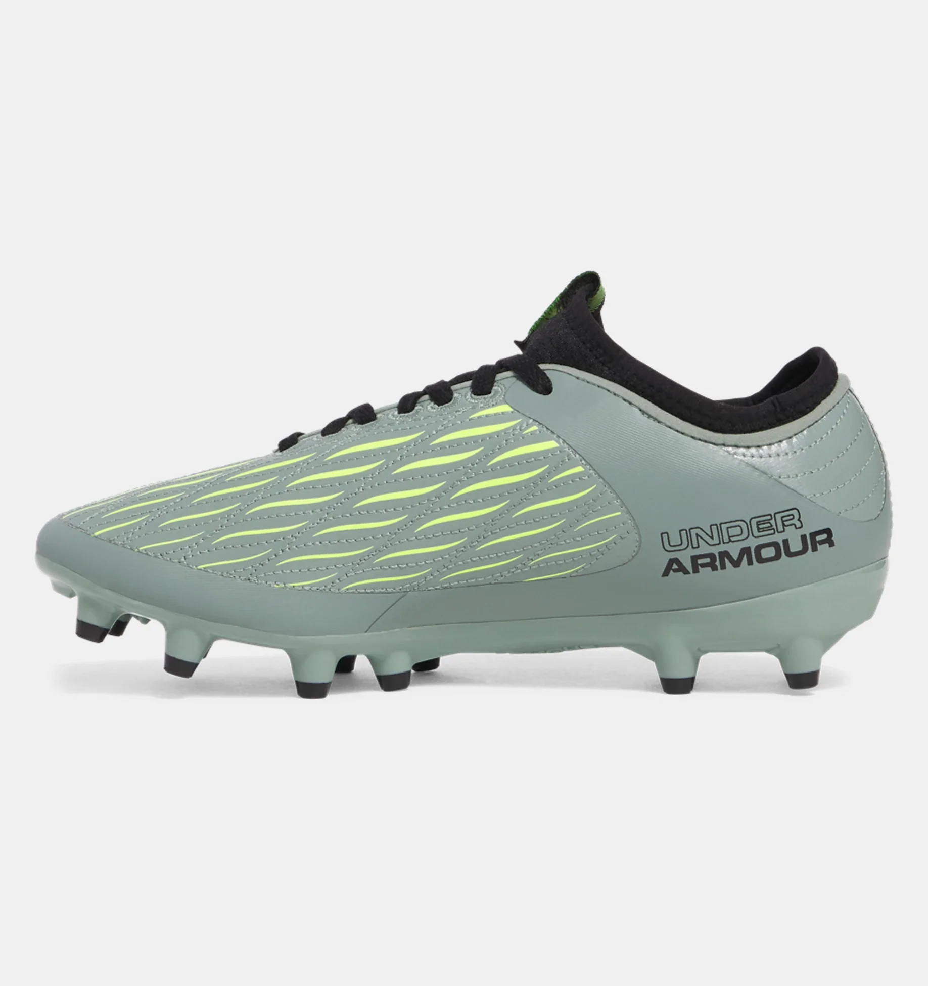 UNDER ARMOUR Kid's Magnetico Select 4 Junior Football Boots - Green - Image 4