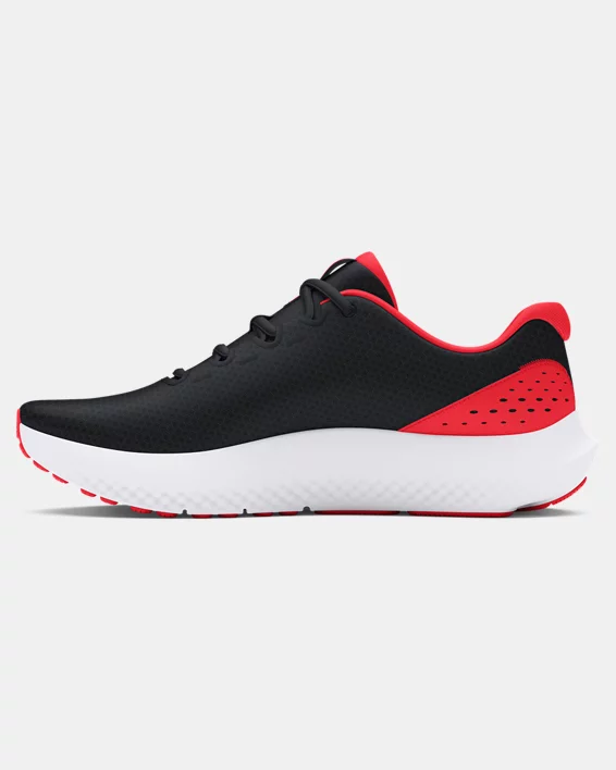 UNDER ARMOUR Women's Surge 4 Running Shoes - Black/Red - Image 3