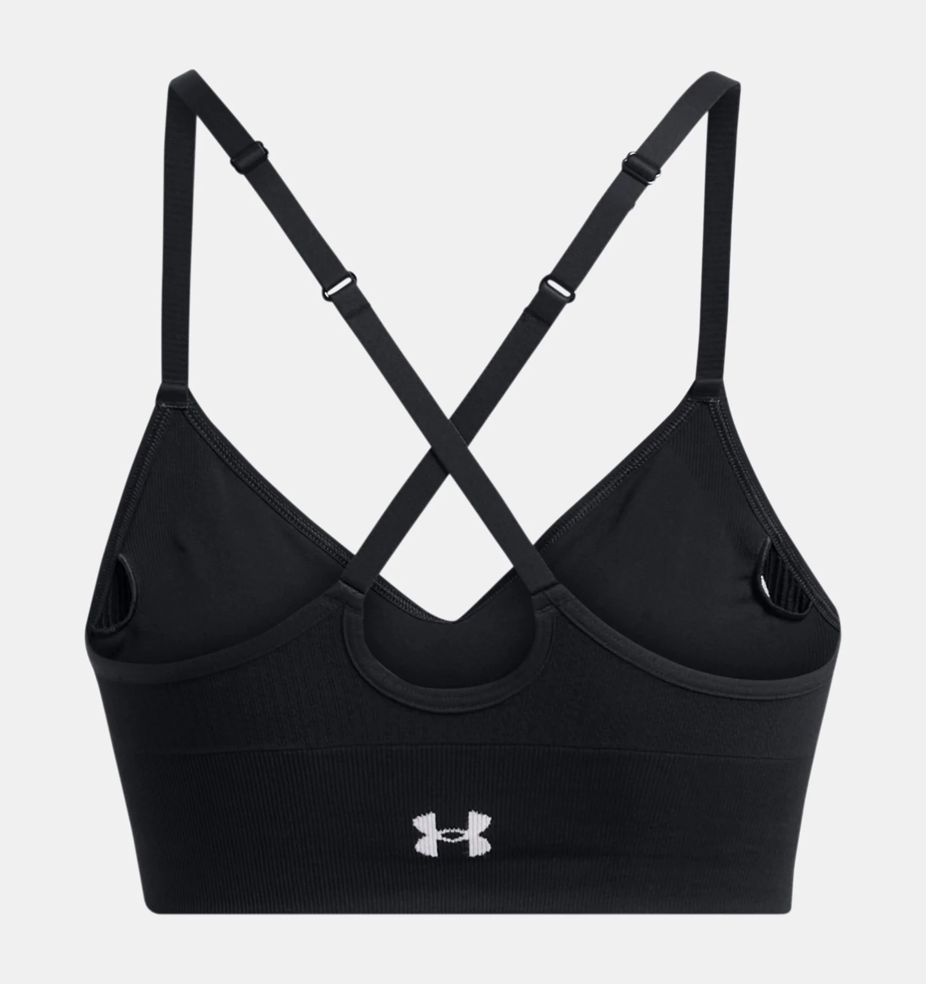 UNDER ARMOUR Women's Vanish Seamless Low Sport's Bra - Black - Image 5
