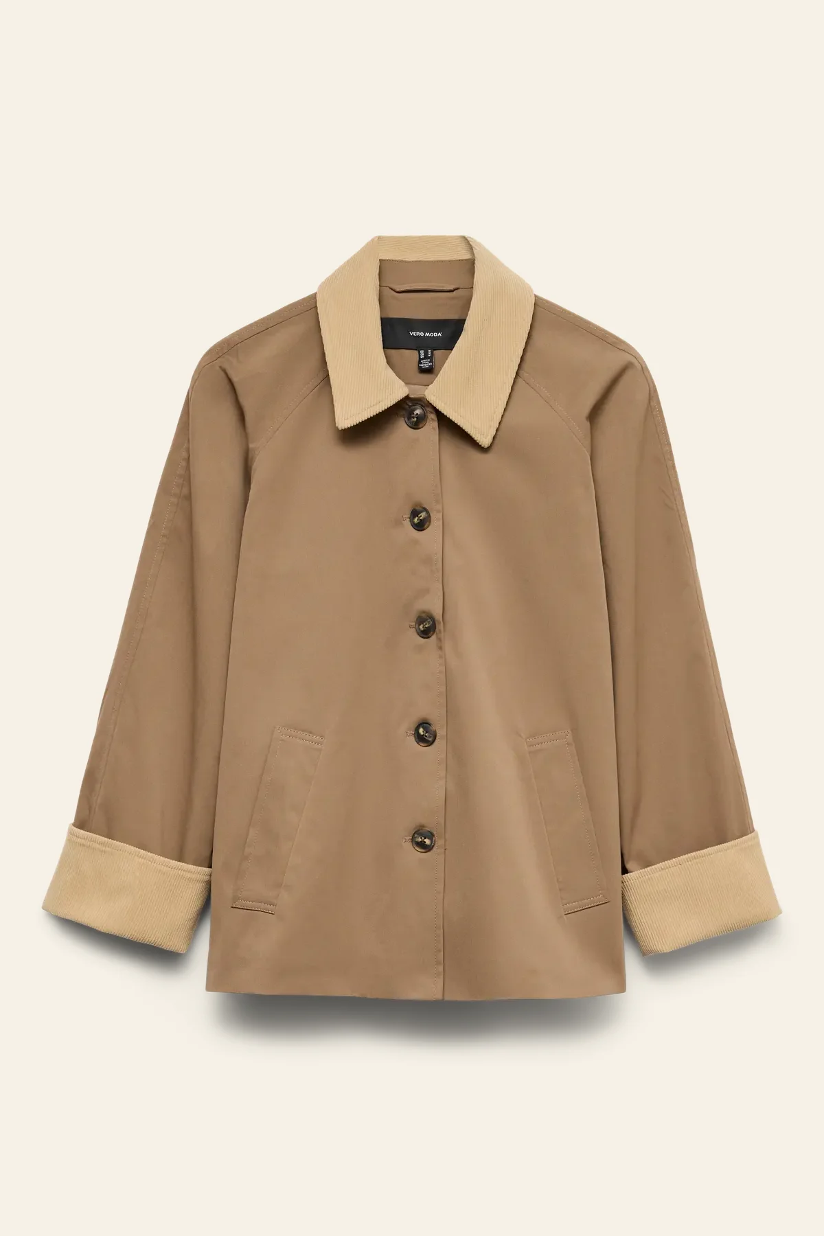 VERO MODA Chelsea Fia Short Jacket - Kelp - Image 5