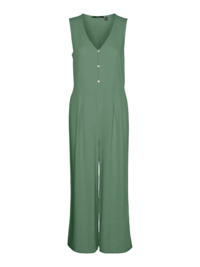 VERO MODA  MyMilo Culotte Jumpsuit - Green - Image 4