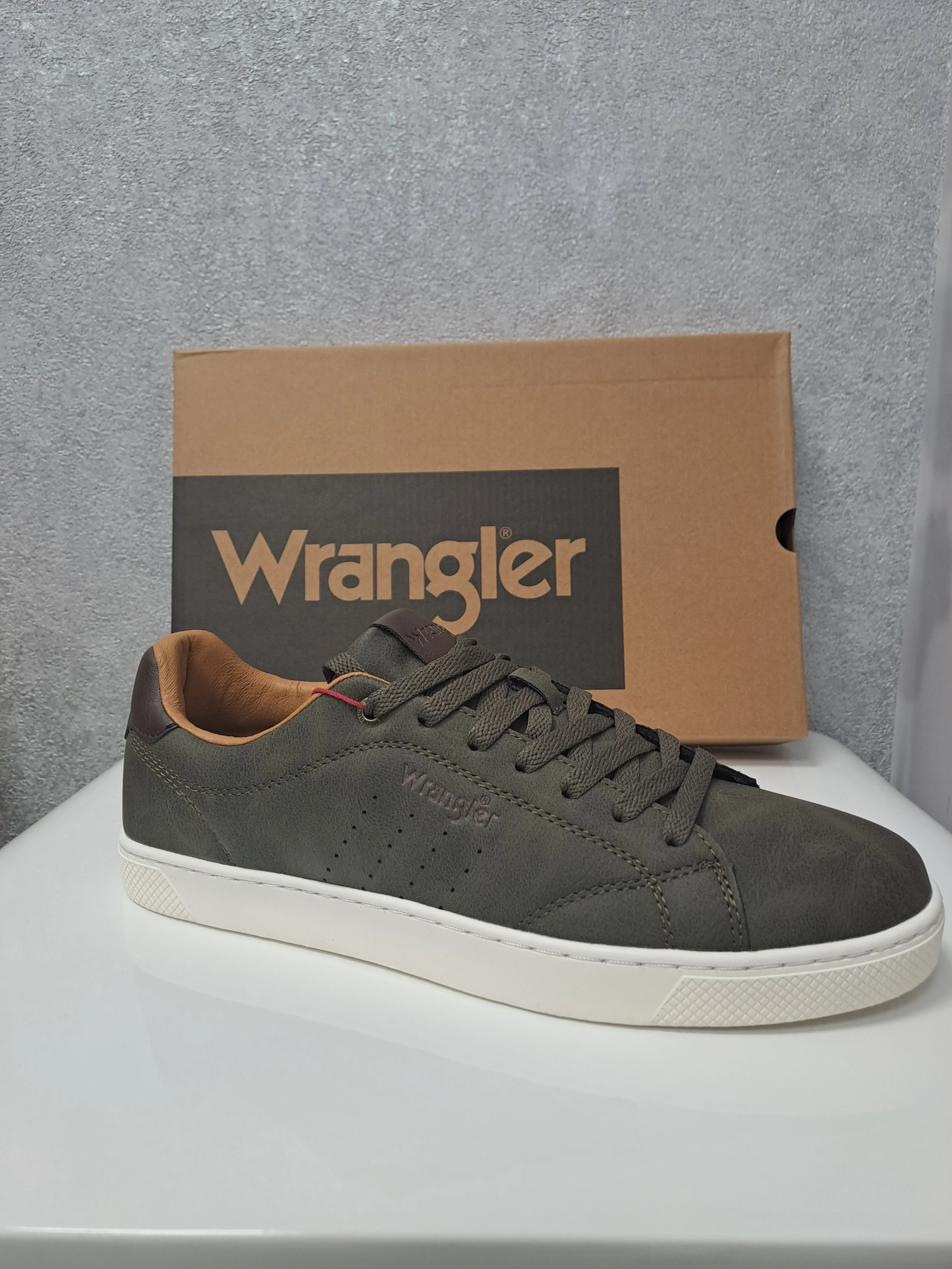 WRANGLER : Bennet Casual Men's Shoes - Olive - Image 5