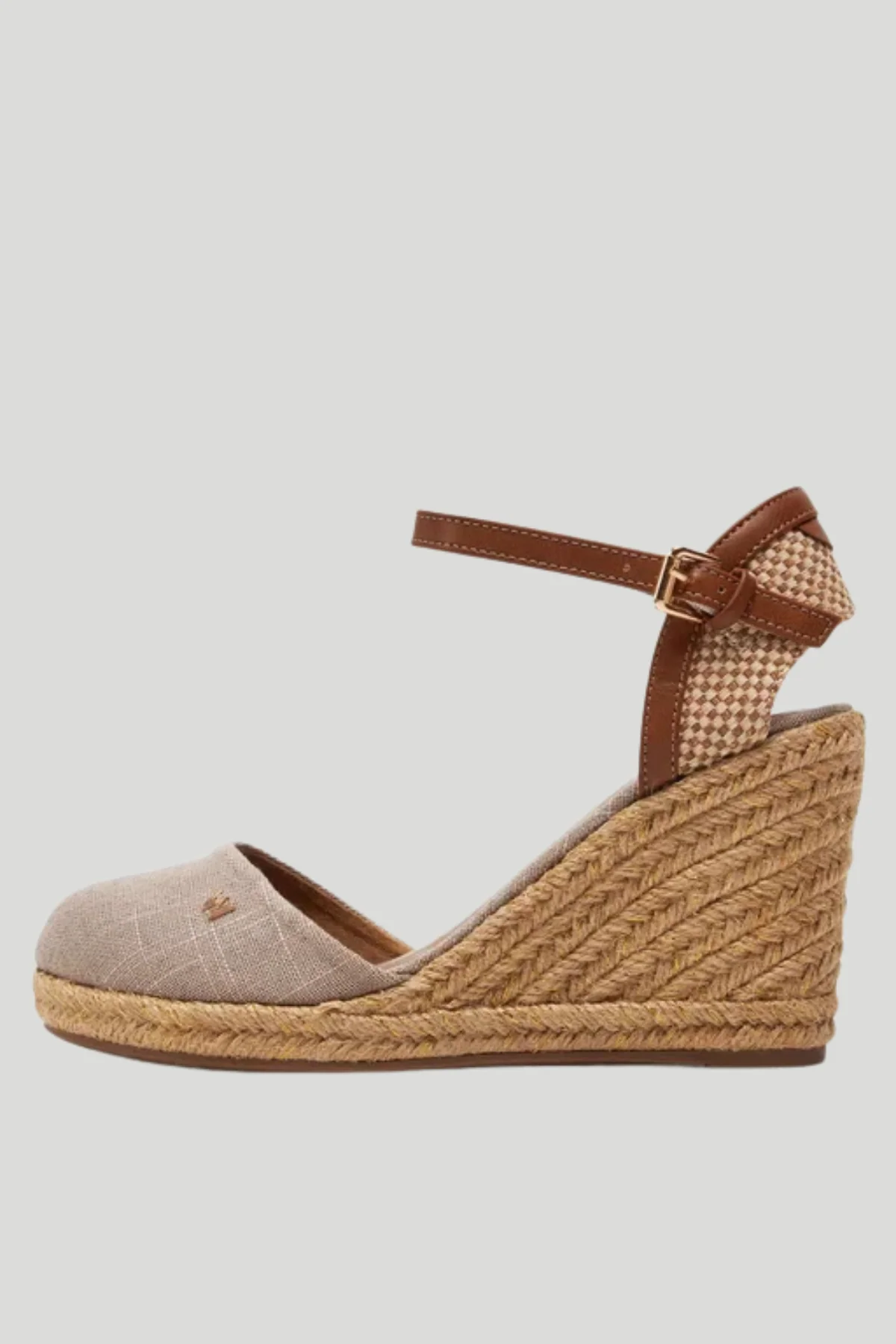 WRANGLER Brava Wedge Sandal - Taupe - Image 3