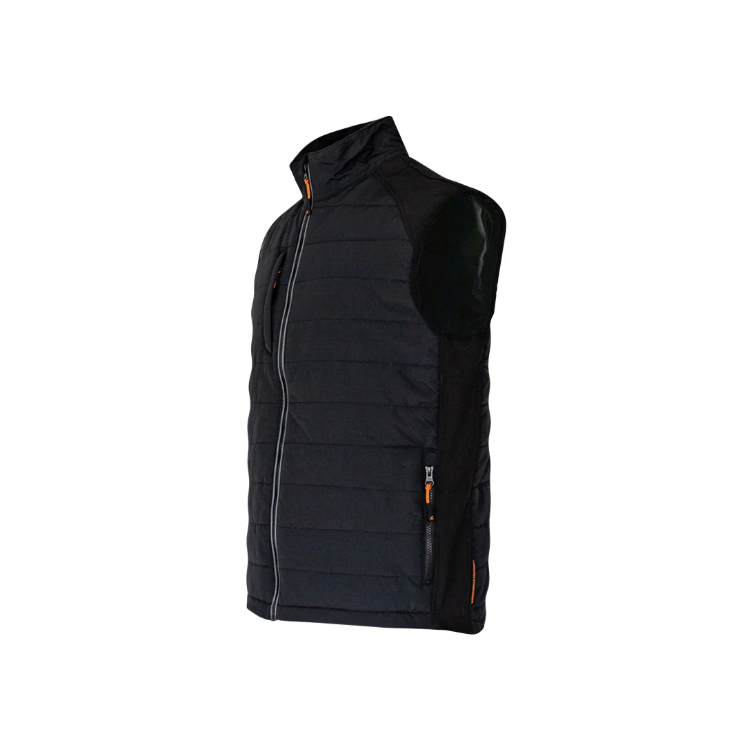 XPERT : Pro Rip-Stop Panelled Bodywarmer - Black - Image 3