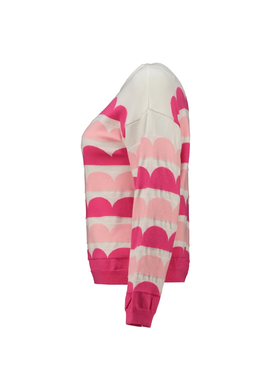 ZABAOINE Gira Long Sleeve Jumper - Pink - Image 2